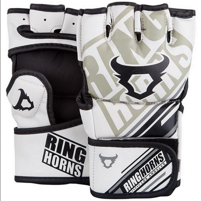 ММА Ръкавици - Ringhorns Nitro MMA Gloves - White​